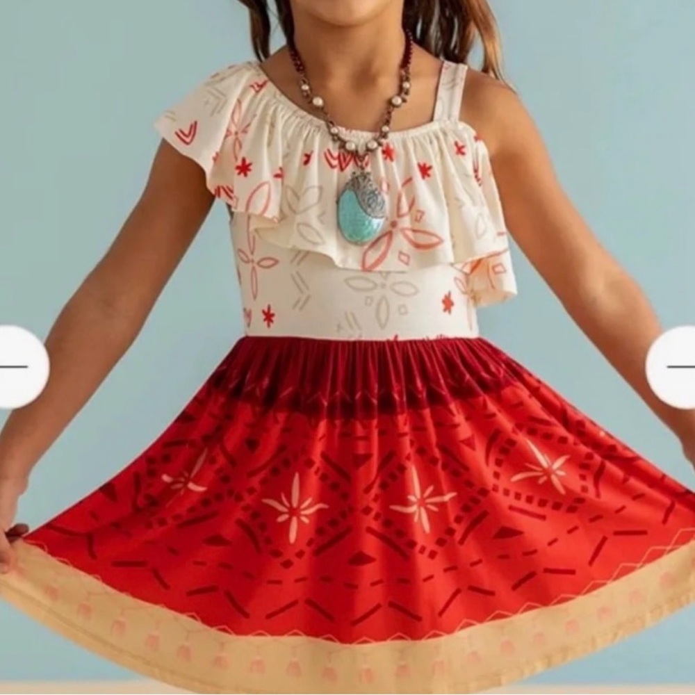 Posh Peanut Moana Dress with bodysuit